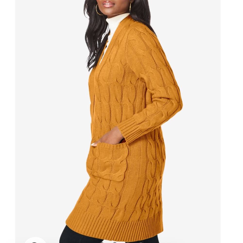 Cable Duster Cardigan - Picture 3 of 6